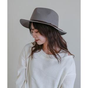 帽子 ハット ミドルブリムフェルト 中折れハット XLサイズ メンズ レディース