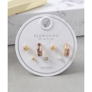 ピアス ガーリー/リボン/ハート/星座/セットピアス レディース