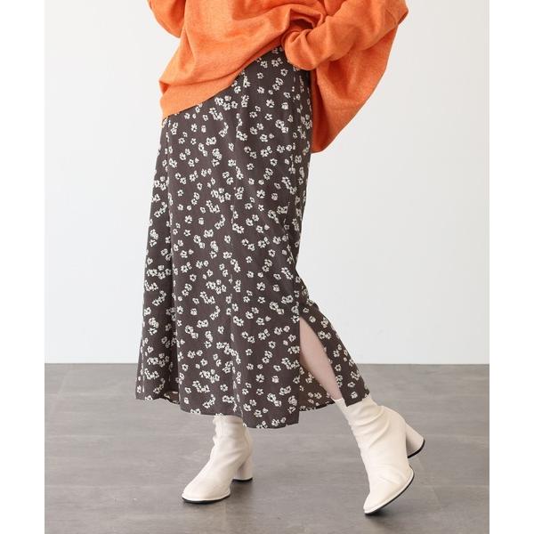 スカート 千鳥花デシンスカート