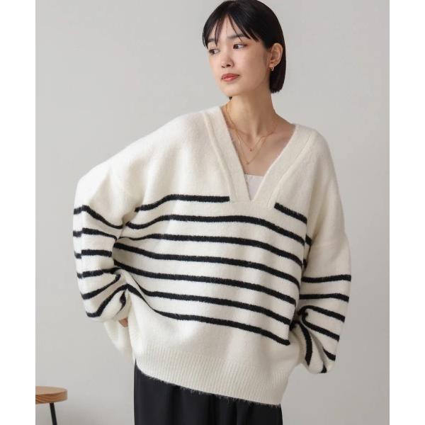 ニット セーター エアリーカフタンニットPO レディース