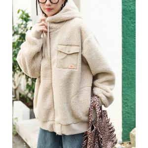 コート アウター 限定展開 KELTY × FREAK'S STORE/ケルティ 別注 ボア フーディー ミドル コート レディース