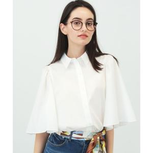 「saloon」 半袖ブラウス FREE ホワイト レディース