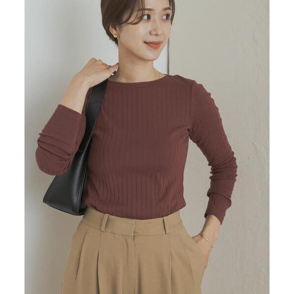 tシャツ 針抜き長袖カットソー レディース