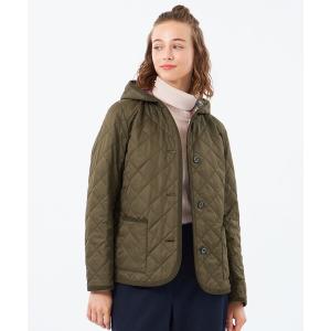 ブルゾン アウター 「ROYTON MIDDLE HOOD（ロイトンミドルフード）」キルティング レディース