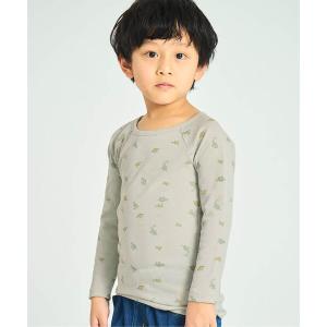 肌着 「ジュニア対応」あったかかくれんぼインナーロングスリーブ長袖Tシャツ キッズ 子供 男の子 女の子