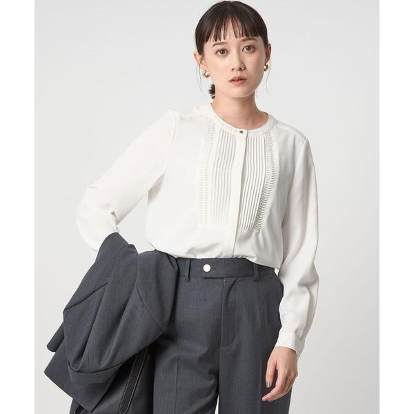 ブラウス シャツ ヤバネタック ロングスリーブ シャツ レディース