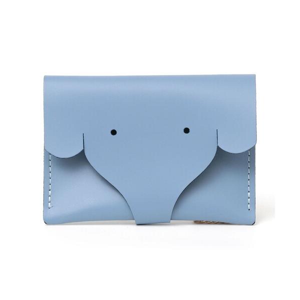 財布 VICE VERSA: エレファント モチーフ レザー カードケース レディース