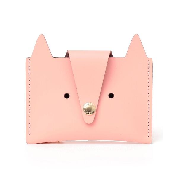 財布 VICE VERSA: キャット モチーフ レザー カードケース レディース