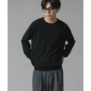 セーター ニット JOHN SMEDLEY/ジョンスメドレー PULLOVER CN LS ハイゲージ メリノウール 長袖ニット メンズ レディース