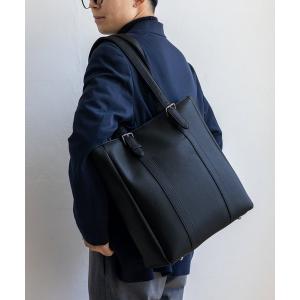 トートバッグ ベルトハンドルビジネストートバッグ メンズ レディース