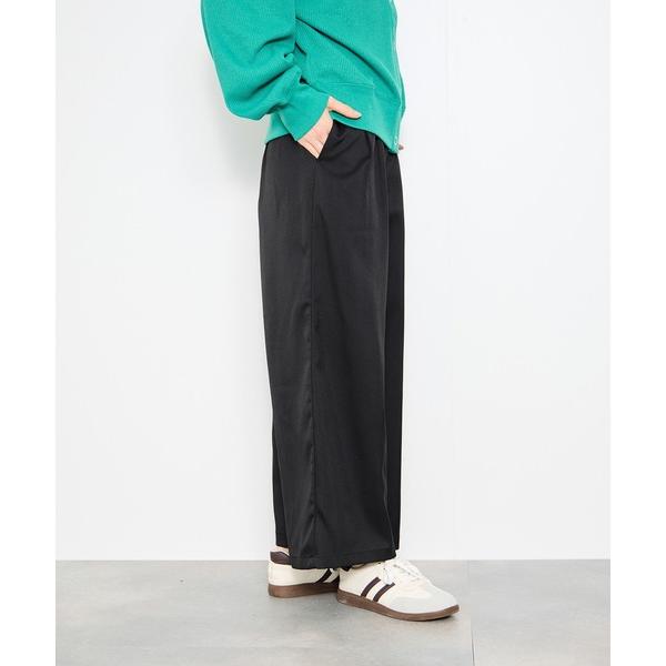 パンツ Idnes サイドバックルクロップドパンツ レディース