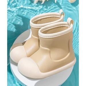 長靴 レインブーツ レインブーツ 長靴 「aimoha-KIDS-」くすみカラーレインブーツ キッズ 子供