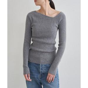 ニット セーター リブアシメニット レディース メンズ