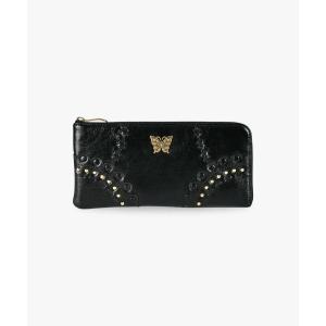 ANNA SUI（アナスイ） 財布 バタフライポニー 薄マチ長財布 レディース