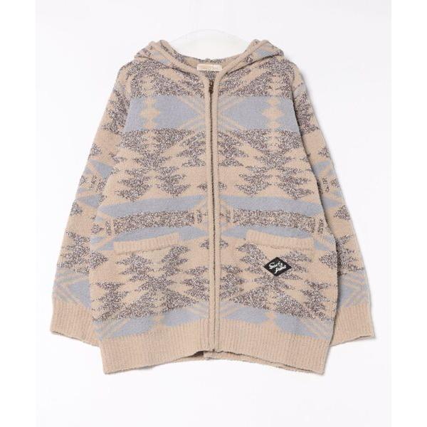 コート アウター 「Kahiko」SURF＆Palms プーコアニットジップアップアウター レディー...