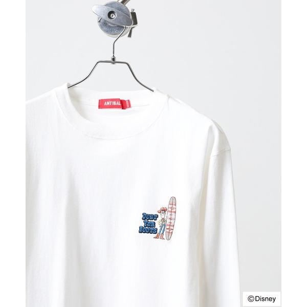 tシャツ DISNEY トイストーリー ワンポイント刺繍L/STEE メンズ レディース