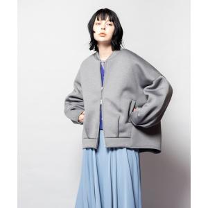 ブルゾン アウター ボンディングブルゾン レディース