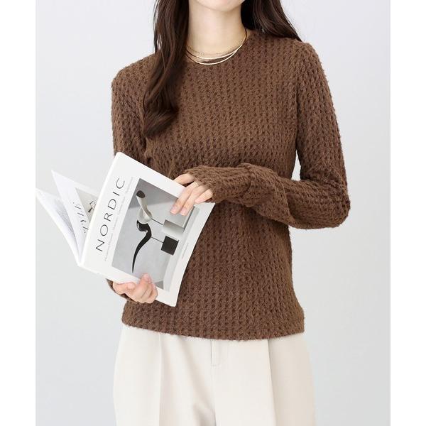 tシャツ ショートフェザークルーネックプルオーバー レディース