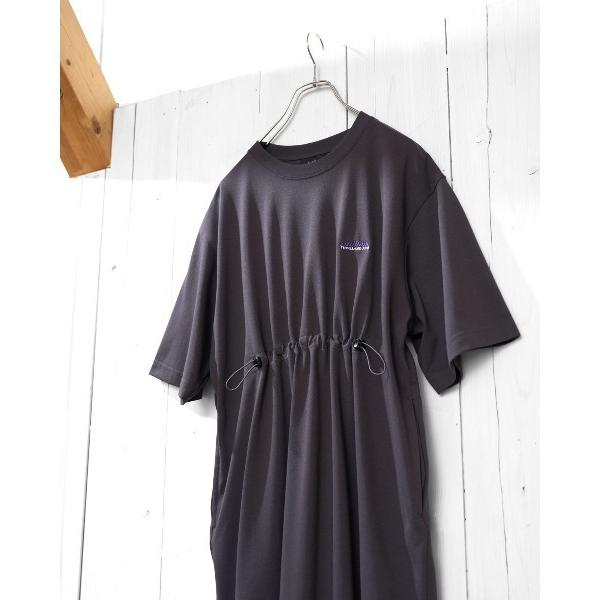 ワンピース 「L's」SHORT SLEEVE DRAWCOAD OP T/C JERSEY/ショー...