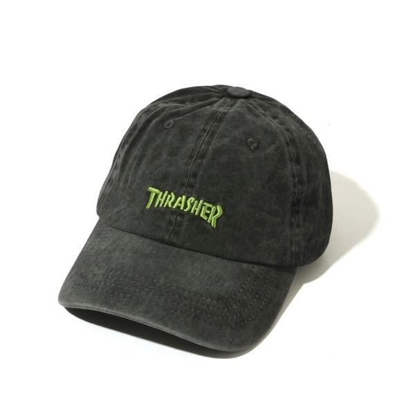 キャップ 帽子 「THRASHER/スラッシャー」アソート ヴィンテージライク ロゴ刺繍 6パネル ...
