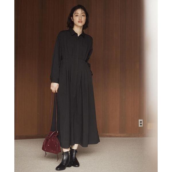 ワンピース 品よくまとう、大人のシャツワンピース