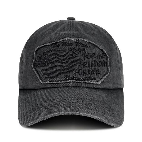 キャップ 帽子 「mahagrid/マハグリッド」RAW CUT FLAG CAP/ローカットフラッ...