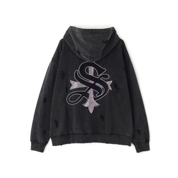 パーカー SUPPLIER/サプライヤー/「LHP EXCLUSIVE」DAMAGE CROSS H...