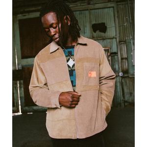 HUF（ハフ） コート ジャケット STRETCH LOGO CHORE SHACKET メンズ