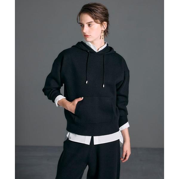 ニット セーター 「ZOZO限定」ファンクションイージーニットフーディー レディース