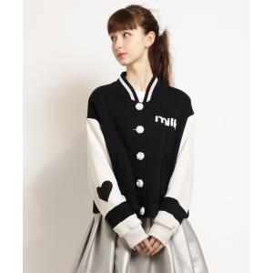 スタジャン LOGO ROOM スタジャン レディース