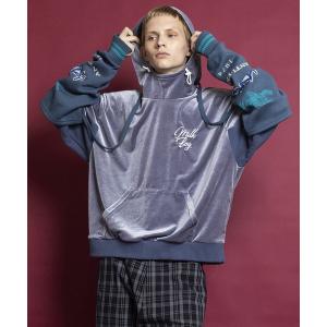 パーカー LOGO VELOUR パーカー レディース メンズ