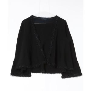 「TO BE CHIC」 ニットカーディガン 40 ブラック レディース