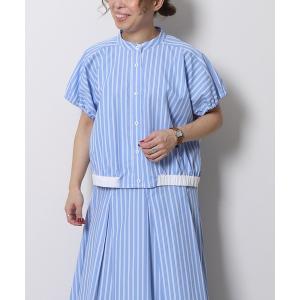 「Re.Verofonna」 ノースリーブブラウス MEDIUM ブルー系その他2 レディース