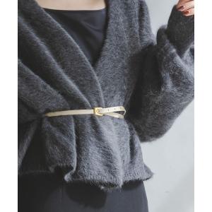 ベルト ATELIER AMBOISE/アトリエ アンボワーズ 細ベルト レディース