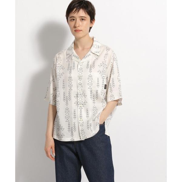 「PENDLETON」 半袖シャツ LARGE オフホワイト レディース