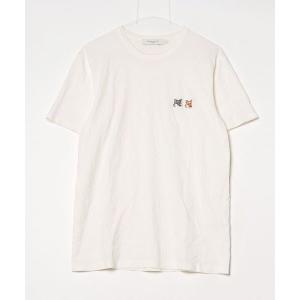 「Maison Kitsune」 半袖Tシャツ S ホワイト系その他2 メンズ