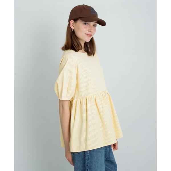 「URBAN RESEARCH Sonny Label」 半袖チュニック FREE イエロー レディ...