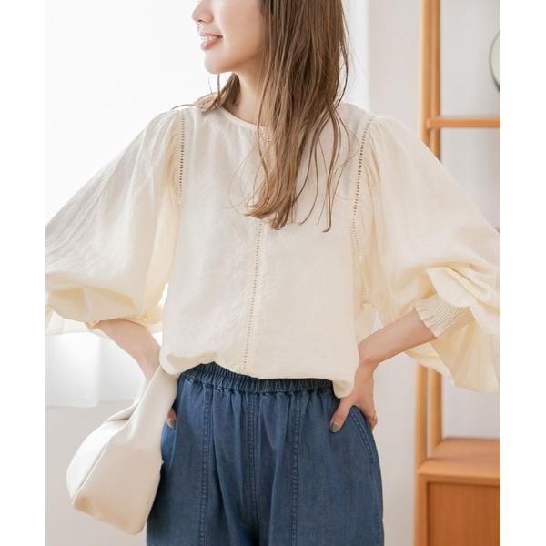 「URBAN RESEARCH Sonny Label」 7分袖チュニック FREE オフホワイト ...