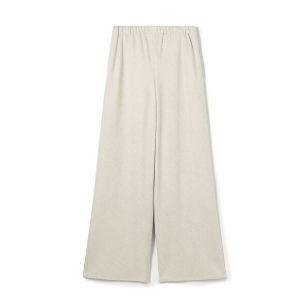 パンツ ウールサキソニー イージーワイドパンツ レディース
