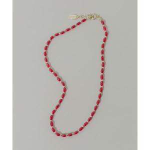 ネックレス カラーオーバルビーズネックレス レディースの買取情報