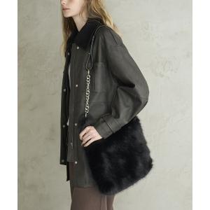 トートバッグ Firsthand/ファーストハンド マルチウェイ フェイクファー トート レディース