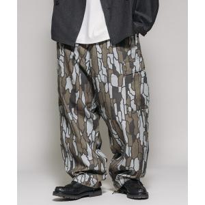 INASTUDIOS ZOO パンツ 「INASTUDIOS SELECT」カモフラ シェフパンツ