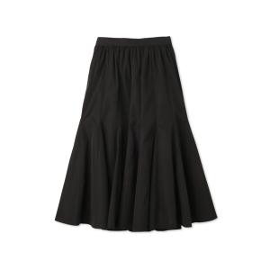 スカート ストレッチタフタスカート「洗濯機で洗える」