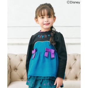 tシャツ ディズニーキャラクターペプラムトップス キッズ 子供服 女の子