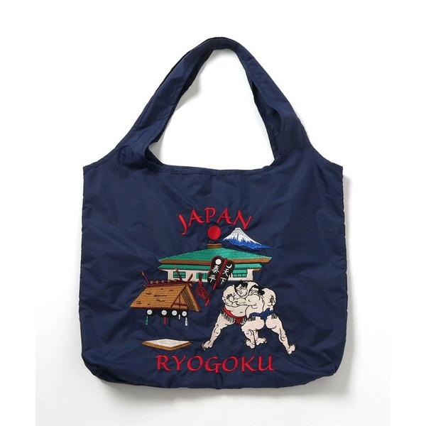 レッスンバッグ 「日本相撲協会監修」刺繍パッカブルトートバッグ キッズ 子供 男の子 女の子