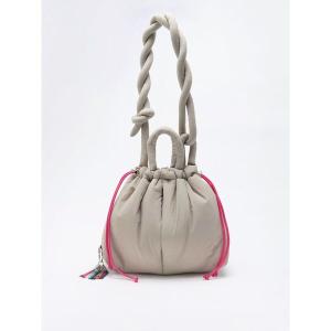 トートバッグ 「cheek」puff kinchaku 2way tote レディース