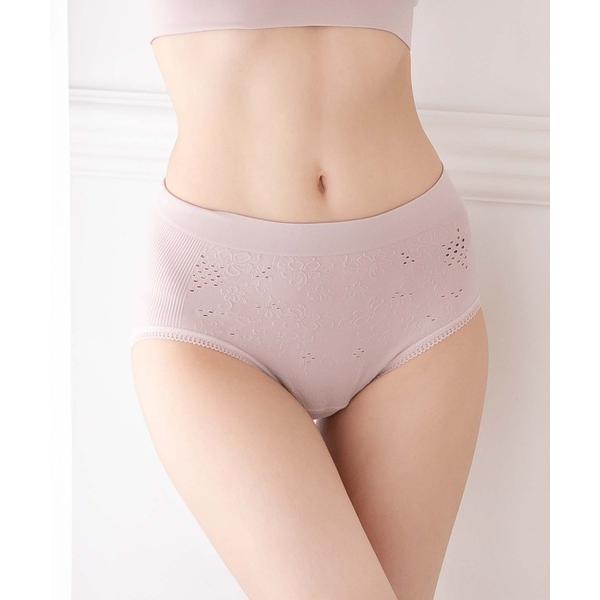 ショーツ 「なめらかホールドペアショーツ」フィット感抜群！深履きタイプで安心感