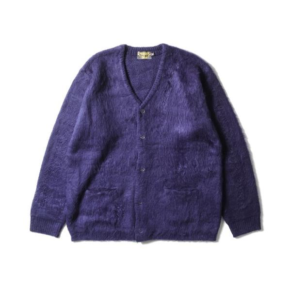 カーディガン UNIVERD72 モヘアタッチカーディガン メンズ レディース