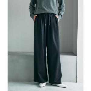 パンツ タックドロストイージーパンツ レディース