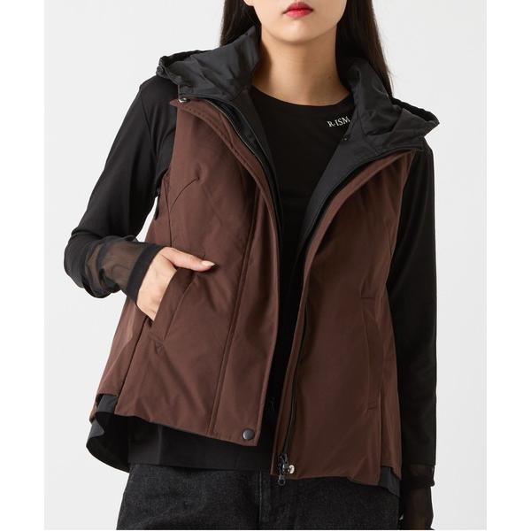 ベスト ジレ 「R-ISM人気アイテム」フーディージレダウン レディース